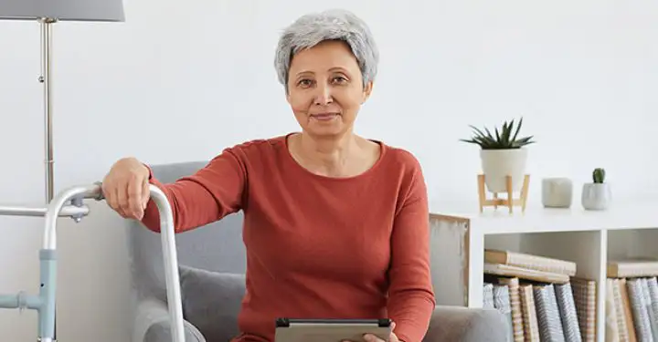 Older woman with disability - COTA NSW media